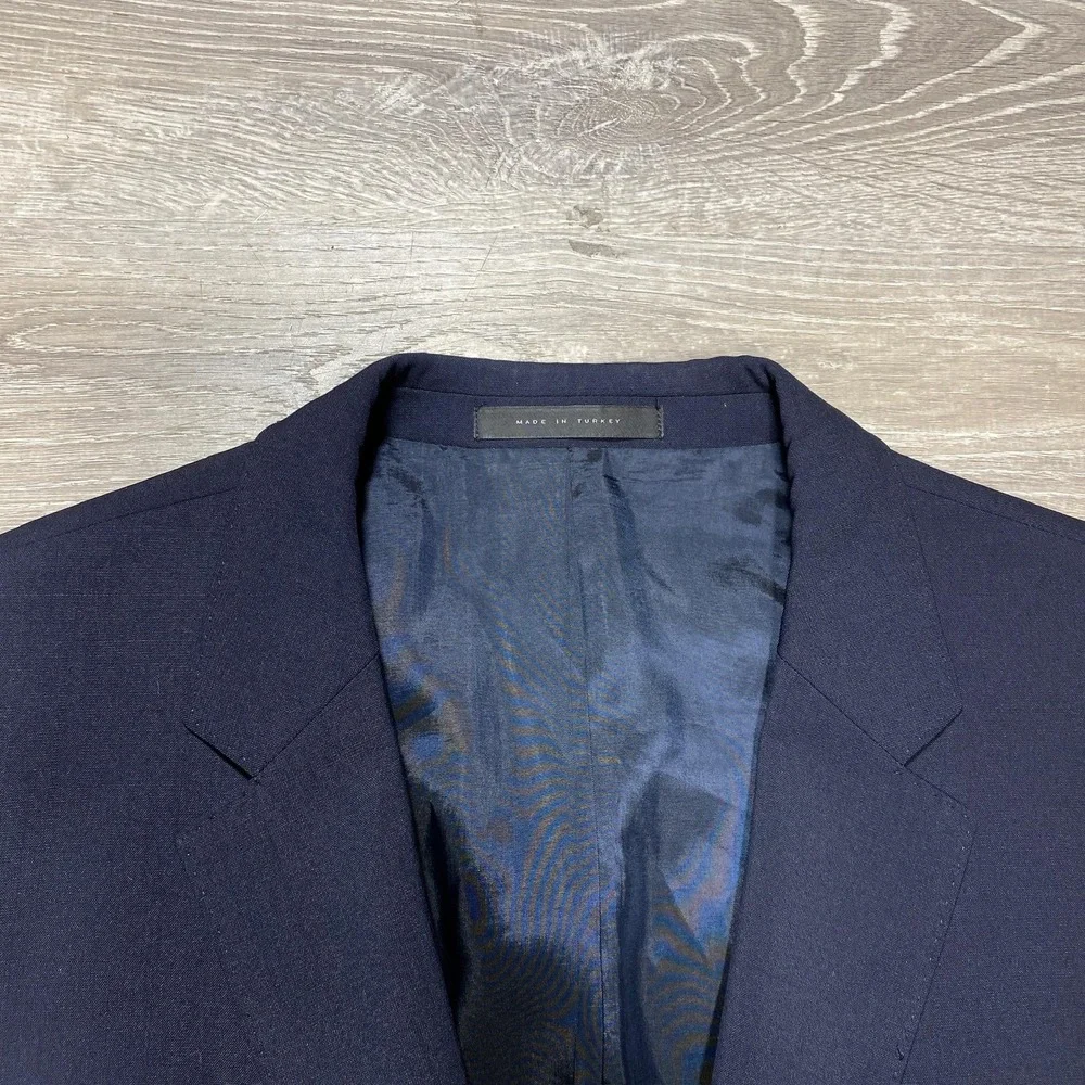 Hugo Boss Suit Jacket Mens 42R Navy The Jam75‎ Sharp3 Stretch Nordstrom
